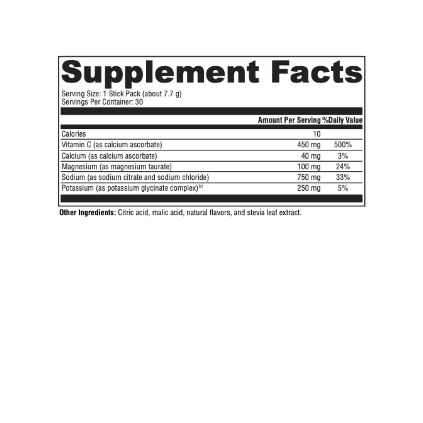 Daily Electrolyte Sticks - Lemon Lime