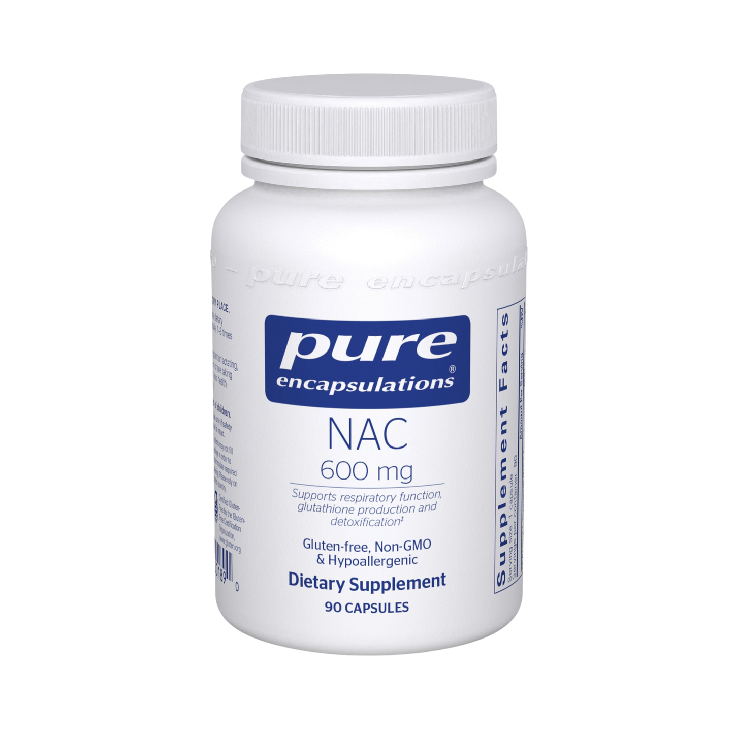 NAC (N Acetyl l Cysteine) 600 mg.