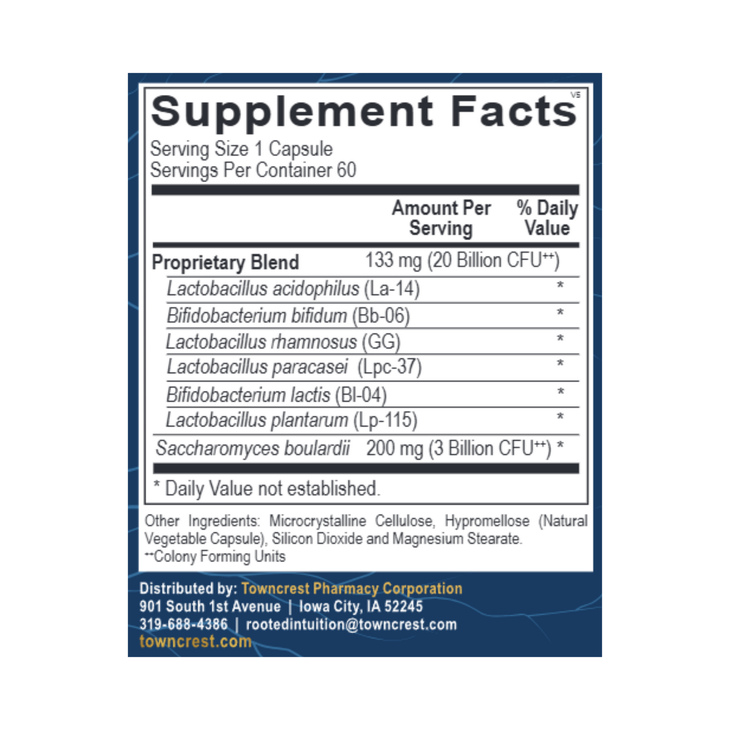 Probiotic + Saccharomyces