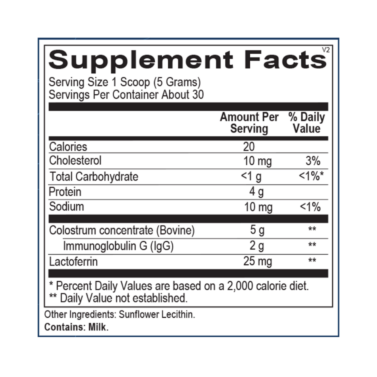 Colostrum G Powder