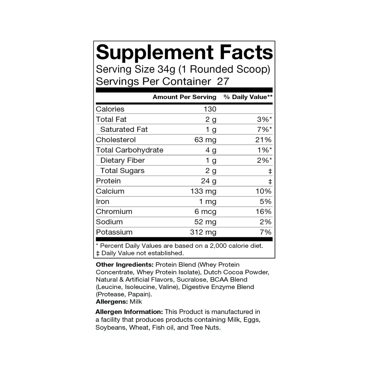 D1 Whey Protein - Chocolate