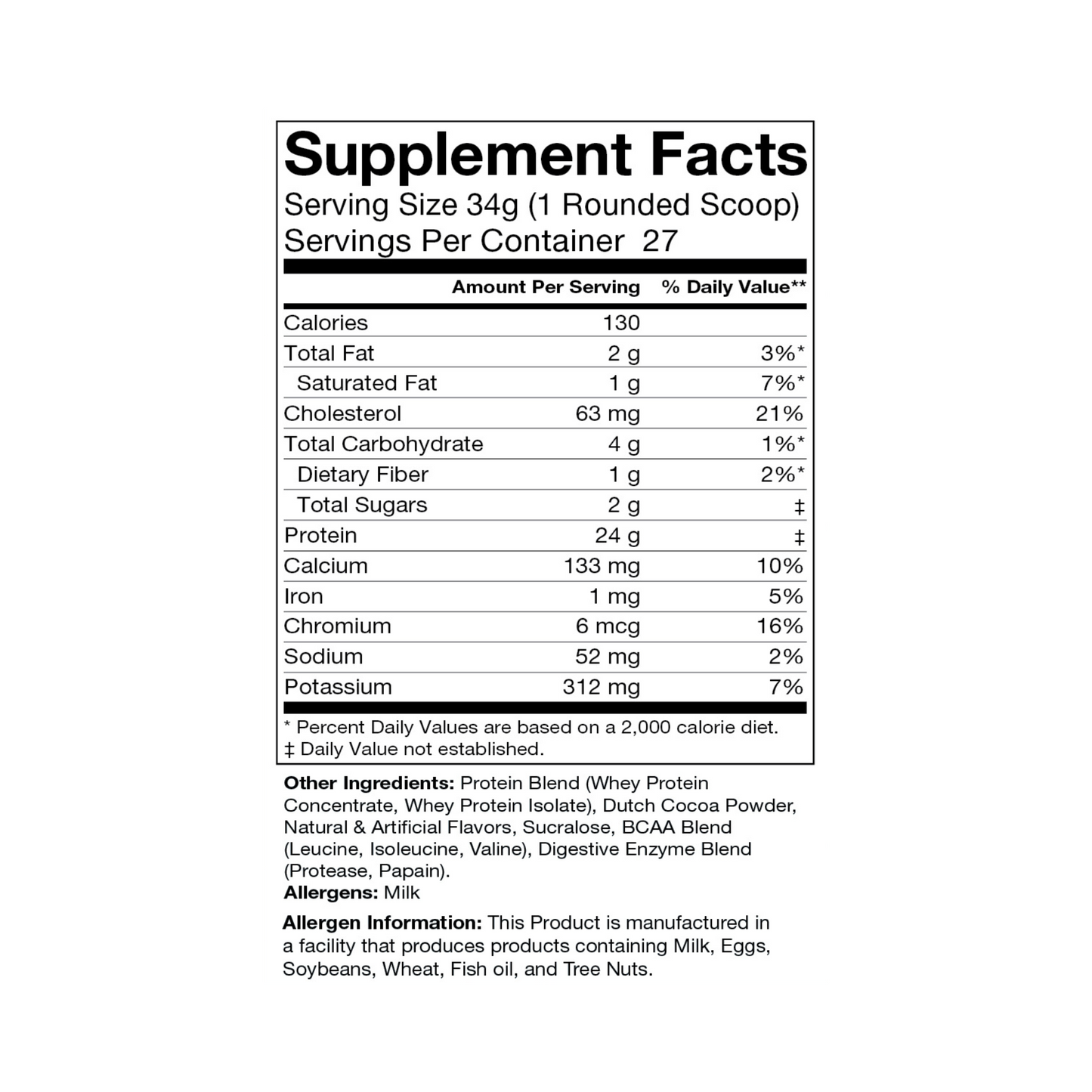 D1 Whey Protein - Chocolate