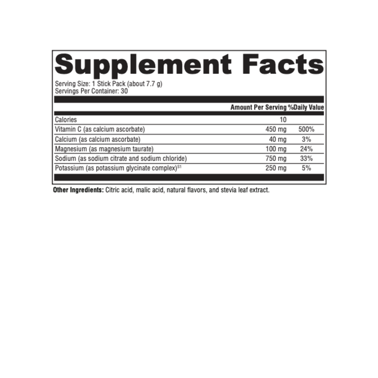 Daily Electrolyte Sticks - Lemon Lime