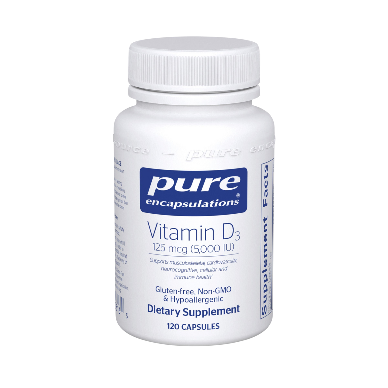 Vitamin D3 125 mcg (5,000 IU)