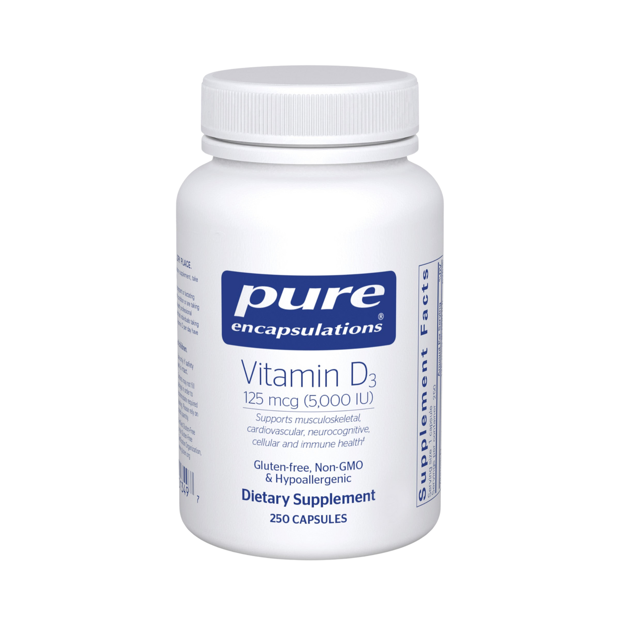 Vitamin D3 125 mcg (5,000 IU)