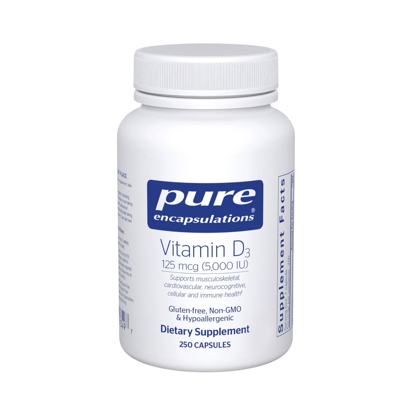 Vitamin D3 125 mcg (5,000 IU)