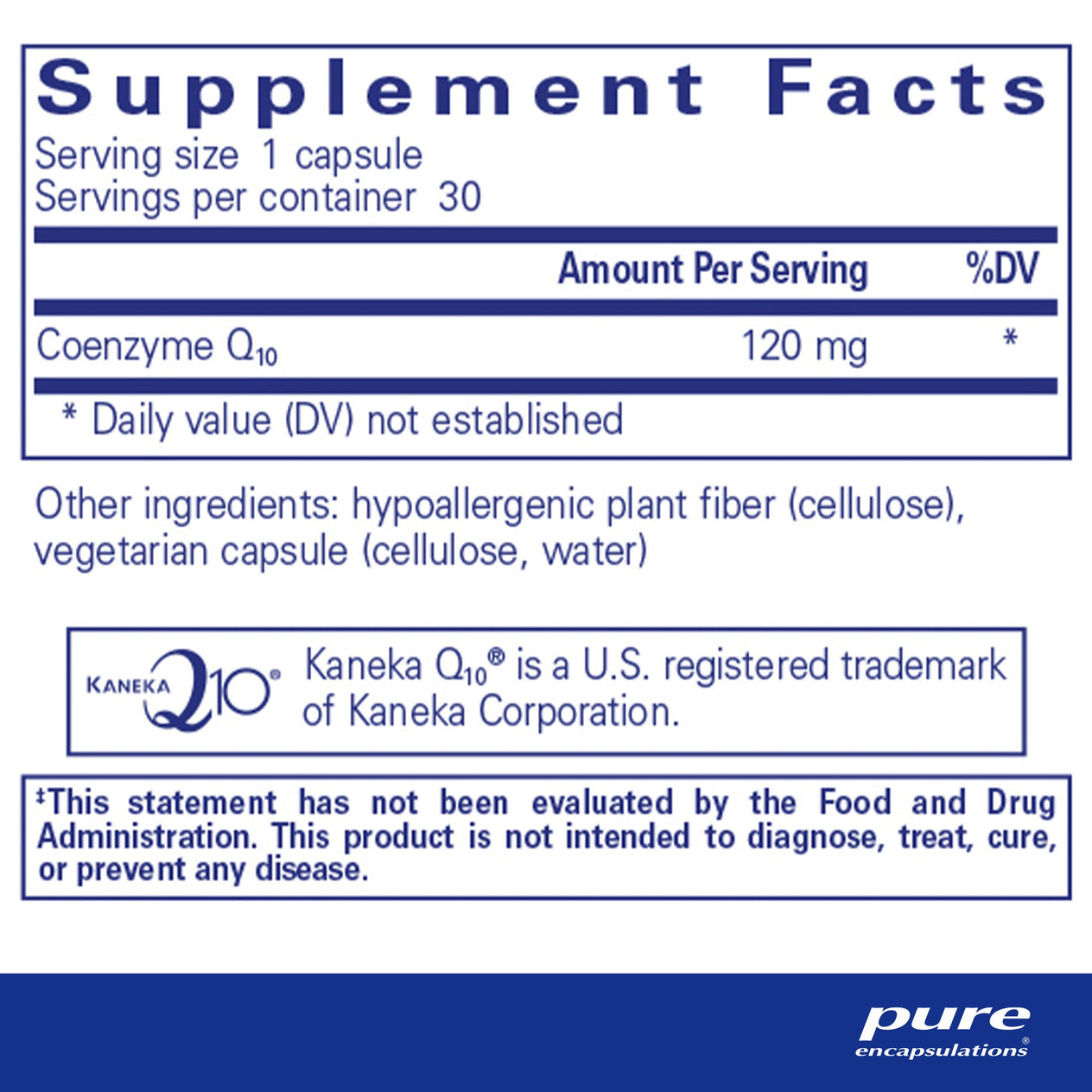 CoQ10 120 mg.