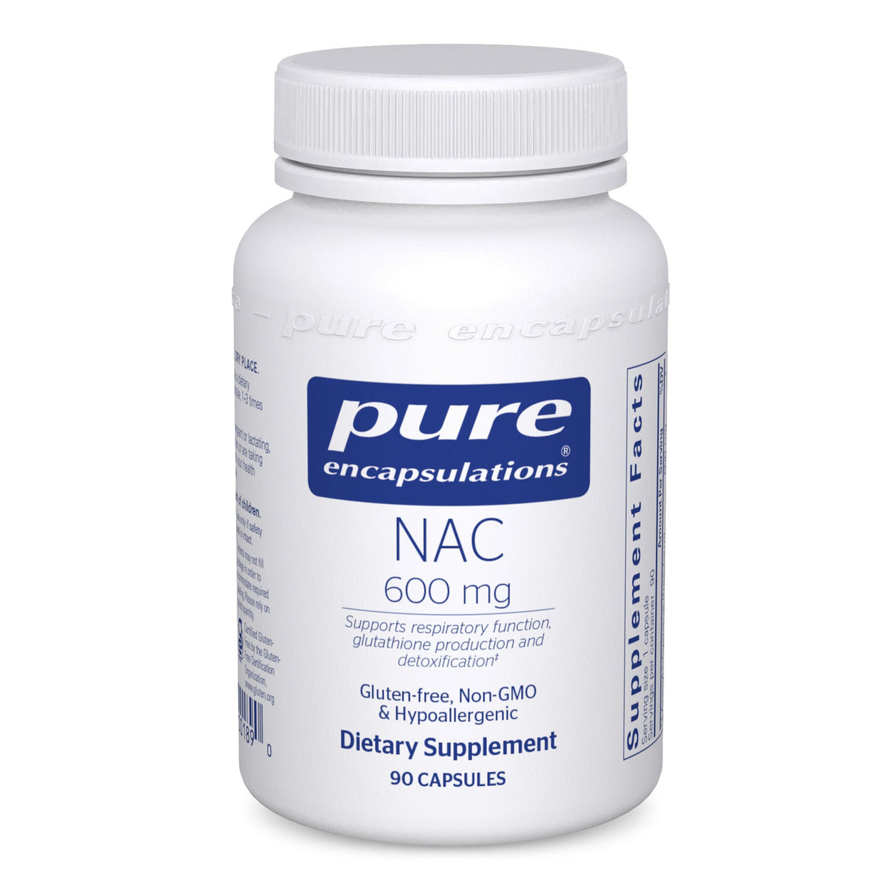 NAC (N Acetyl l Cysteine) 600 mg.