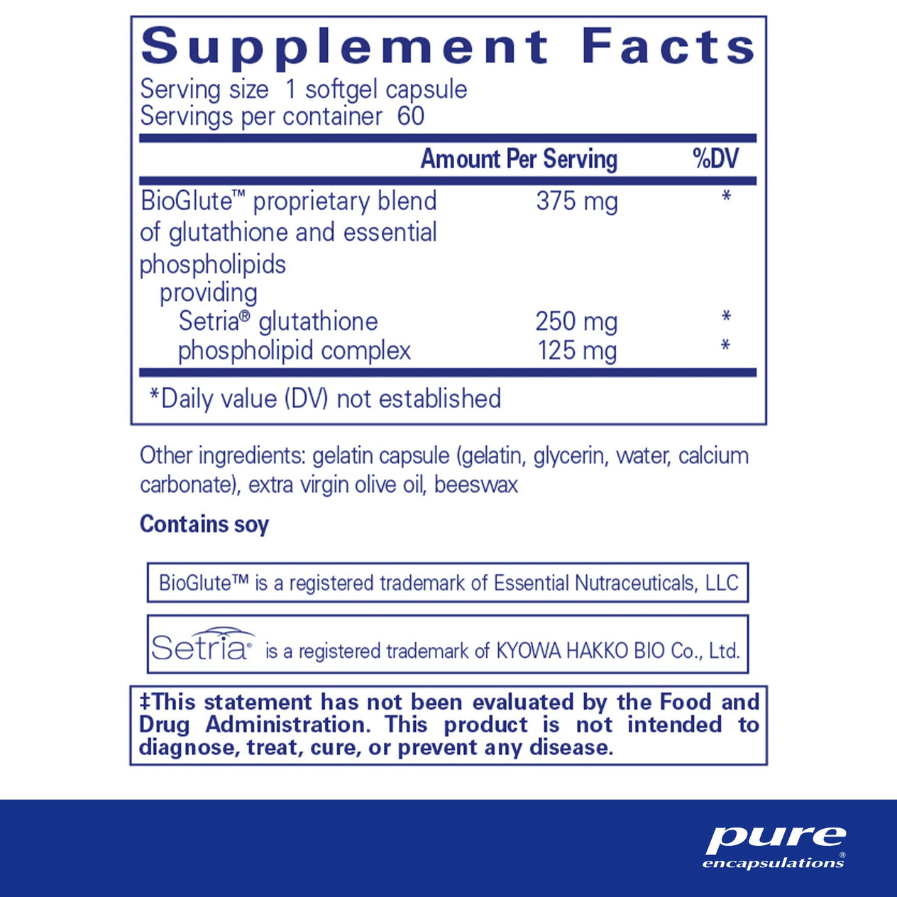 Liposomal Glutathione - 60 CT Liposomal Glutathione - 60 CT