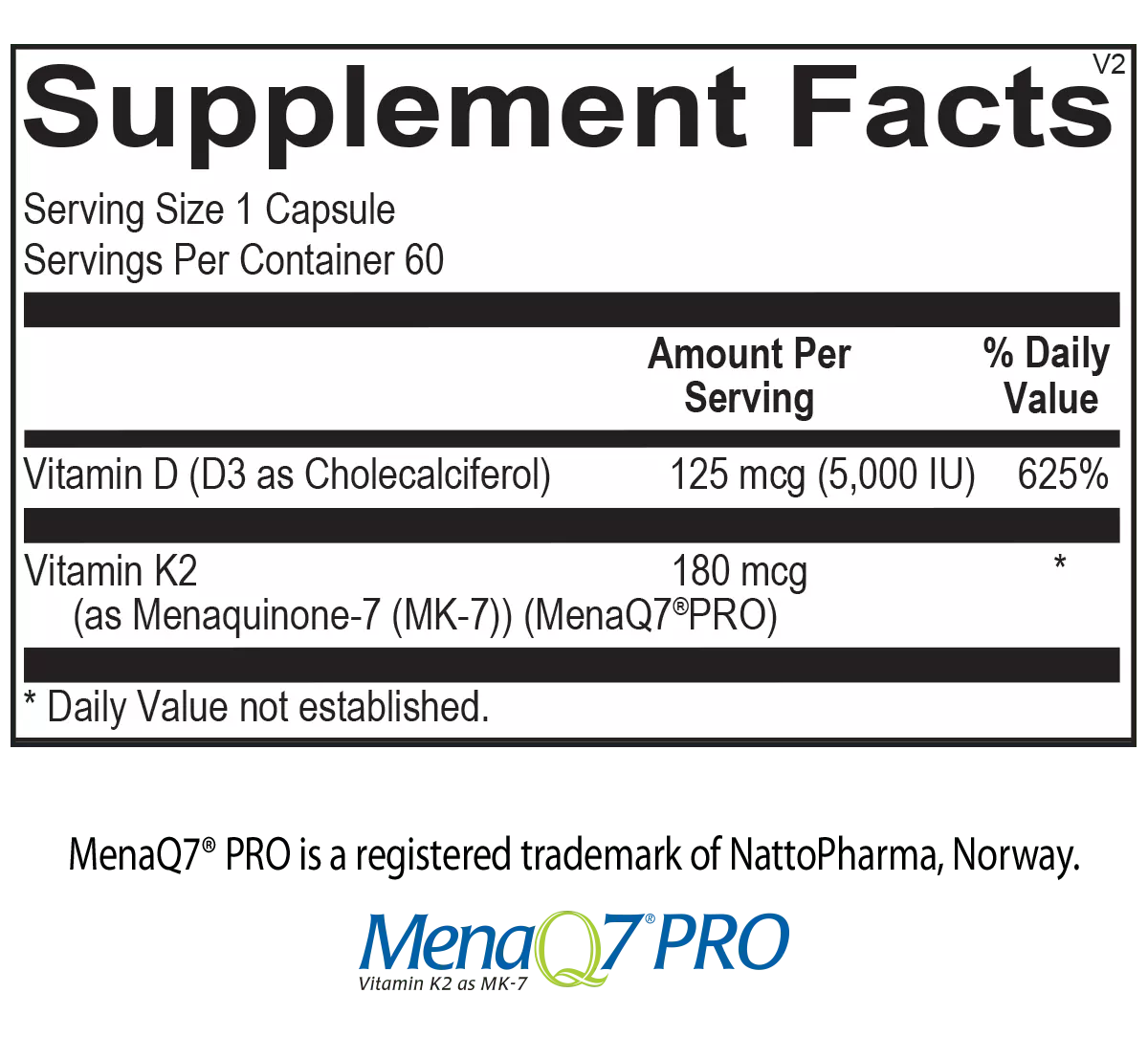 Advanced Vitamin D with MK-7