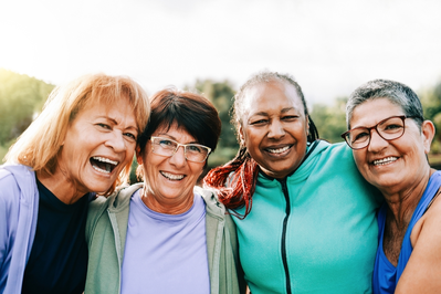 smiling group of women